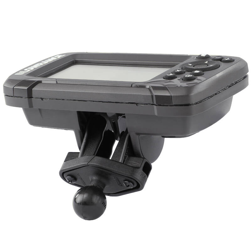 RAM-B-LO12 RAM® base for Lowrance Hook² & Reveal Series with Lowrance device