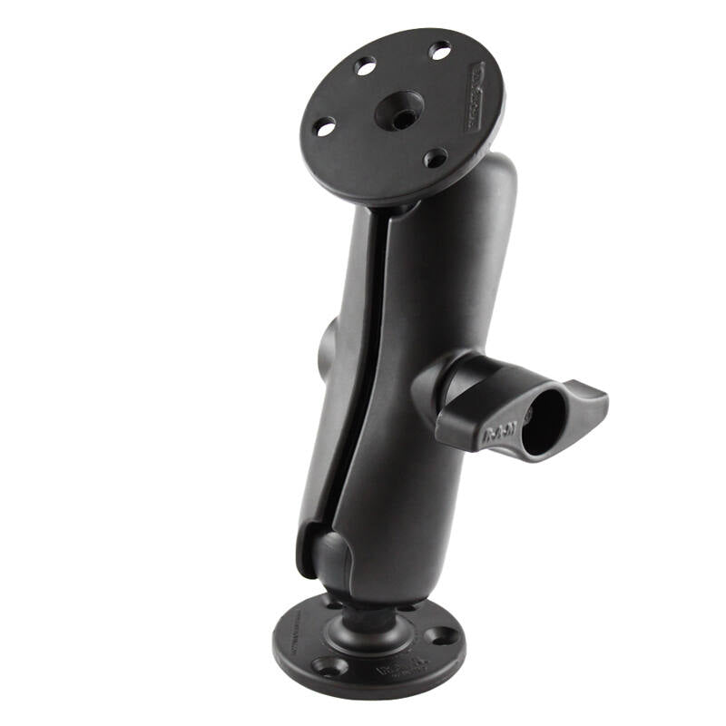 RAM-D-101U RAM® Double Ball Mount with Two Large Round Plates - D Size Medium