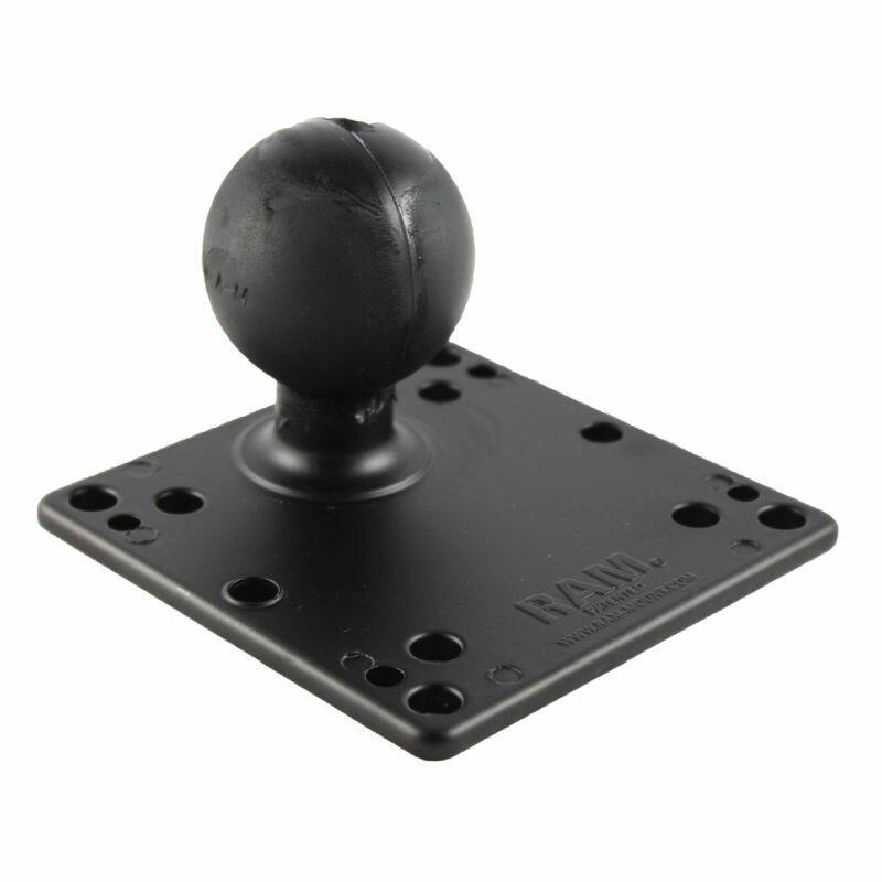 RAM-D-246U 120.7mm (4.75") Square VESA Plate with D Size 2.25"5 (5.72cm) Ball from above