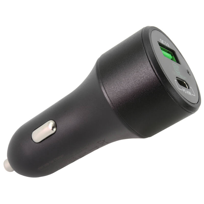 RAM GDS Type-C and Type A 2-Port Cigarette Charger