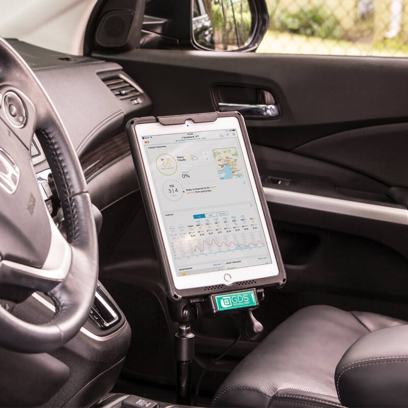 RAM-GDS-SKIN-AP12 - IntelliSkin with GDS Technology for the Apple iPad Pro 9.7 Tablet in car