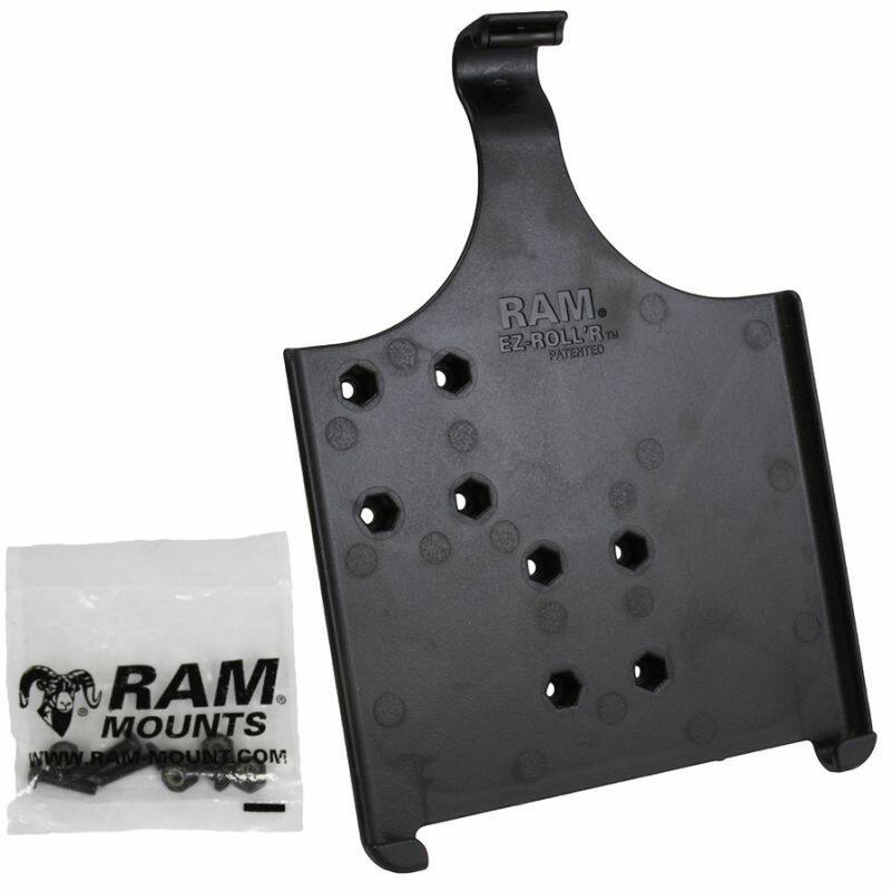 RAM-HOL-AP17U RAM EZ ROLL’R™ Model Specific Cradle for the Apple iPad - ni iPad with hardware