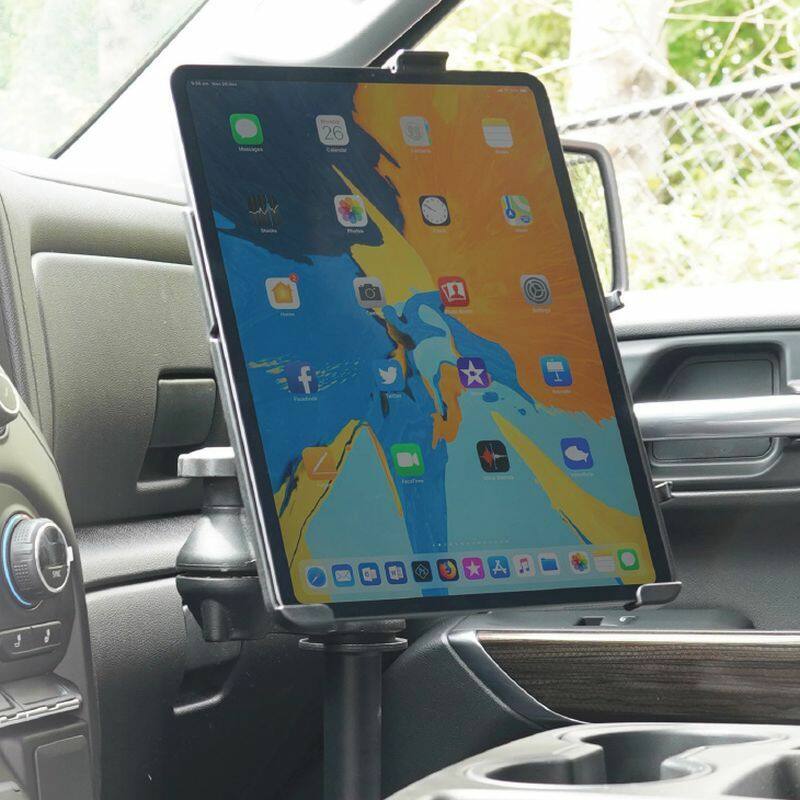 RAM-HOL-AP24U RAM® EZ-Roll'r™ Cradle for Apple iPad Pro 12.9" 3rd Gen in car