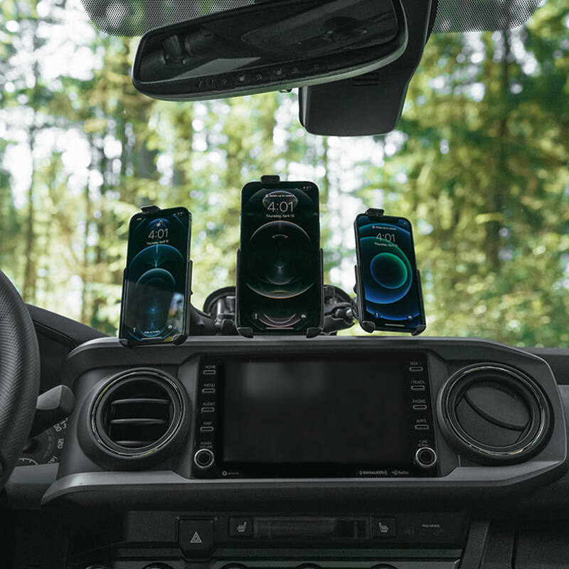 RAM-HOL-AP34U RAM® Form-Fit Cradle in car