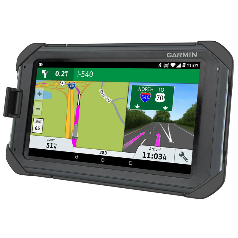 RAM-HOL-GA75LU RAM® EZ-Roll'r™ Mount for Garmin Fleet 770, Overlander + More