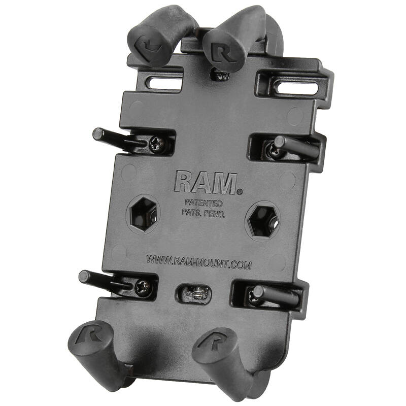 RAM-HOL-PD3-238AU RAM® Quick-Grip™ Universal Phone Holder with Ball with optional end caps