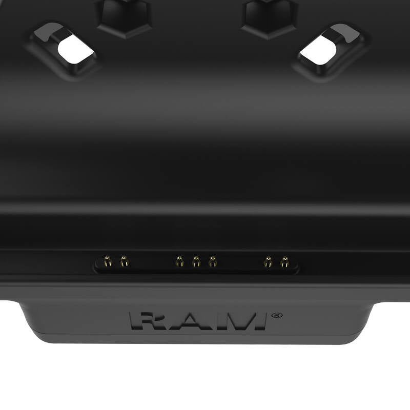ram-hol-sam60pdu cradle showing the charging port