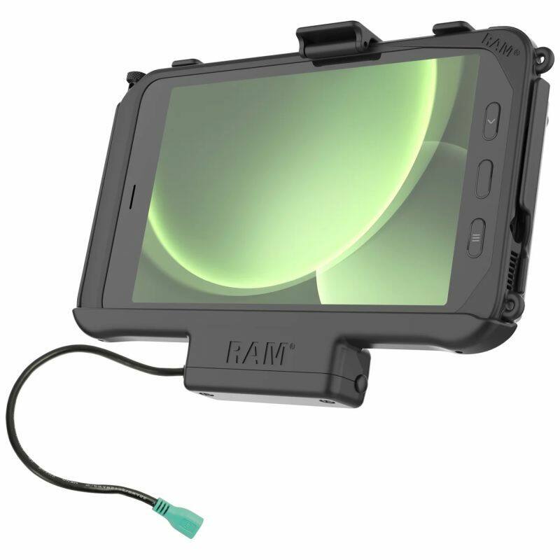 RAM-HOL-SAM60PU RAM® EZ-Roll'r™ Powered Cradle for Samsung Galaxy Tab Active 5, 3 and 2
