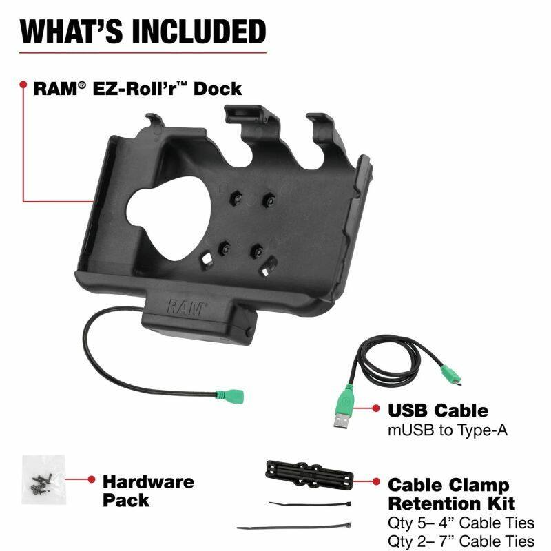 RAM-HOL-SAM60PU RAM® EZ-Roll'r™ cradle - what is included