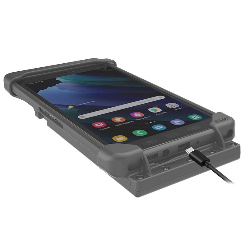 RAM-HOL-TAB-SAM29U RAM® Tab-Tite™ Holder for Samsung Tab Active3, Tab Active2 and Tab Active5 from below