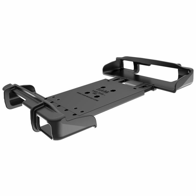RAM-HOL-TAB19U RAM® Tab-Tite™ Holder for 10”-11” Rugged Tablets - empty and expanded