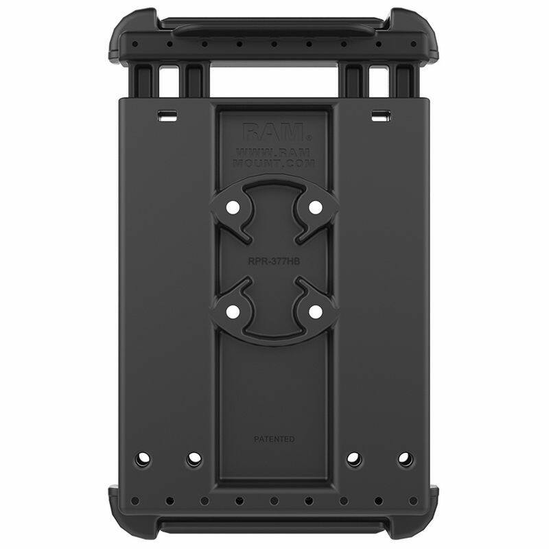 RAM-HOL-TAB21U RAM® Tab-Tite™ Tablet Holder for Samsung Galaxy Tab 4 7.0 with Case from rear