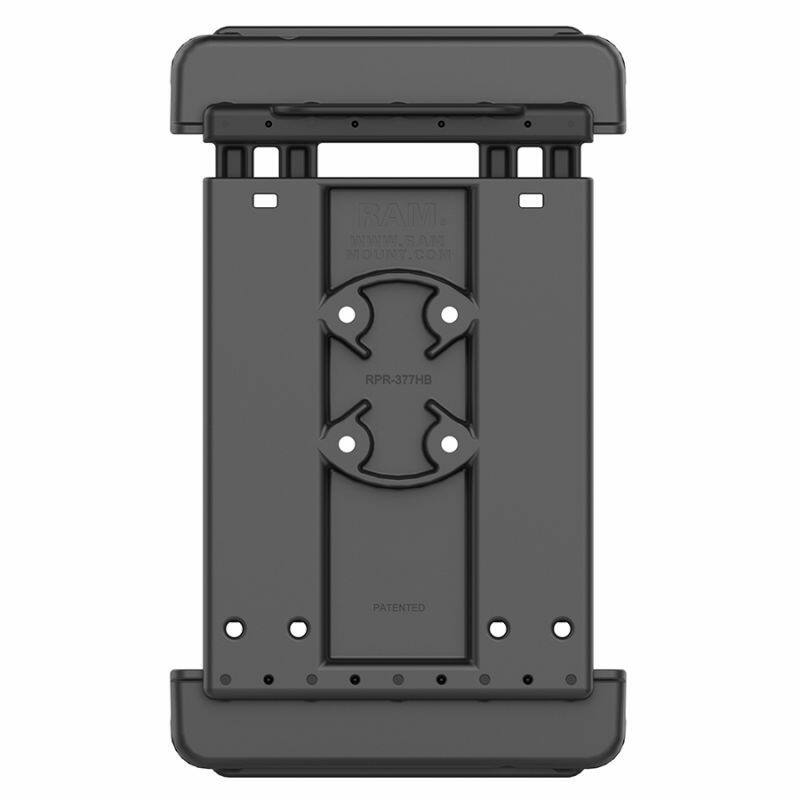 RAM-HOL-TAB24U RAM® Tab-Tite™ Spring Loaded Holder for 8" Tablets from rear