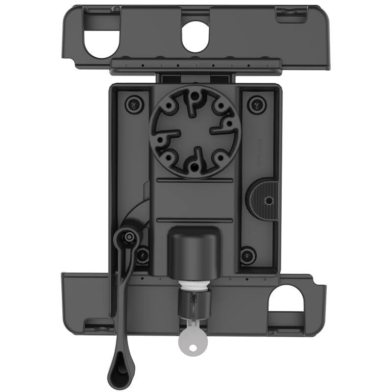 RAM Tab-Lock Locking Cradle - 9"- 10.5" Tablets with ATV/UTV Rail Mount
