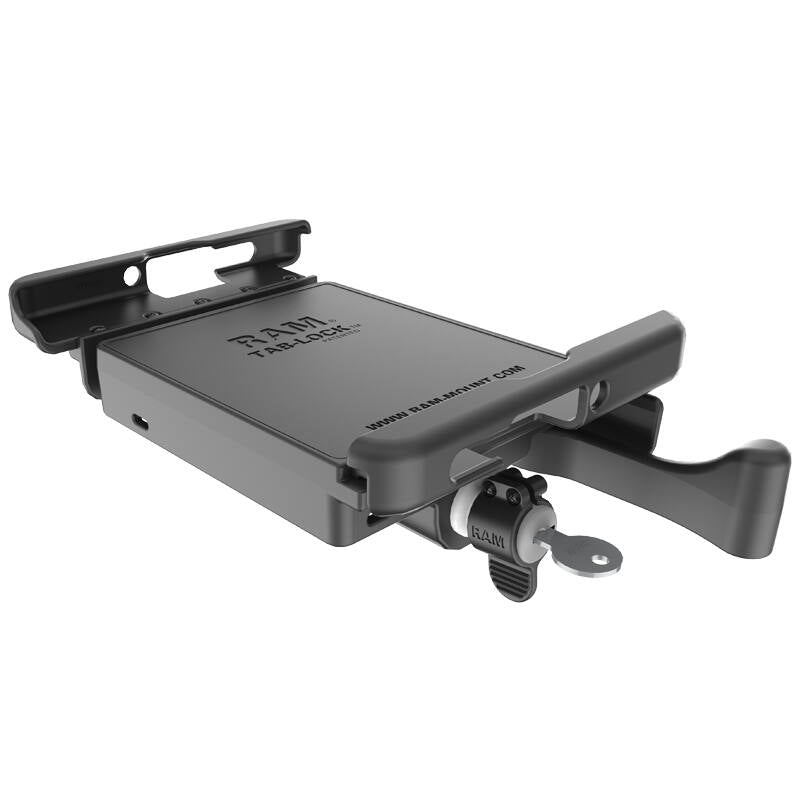 RAM-HOL-TABL29U RAM® Tab-Lock™Locking Holder for 8" Tablets - showing locking mechanism