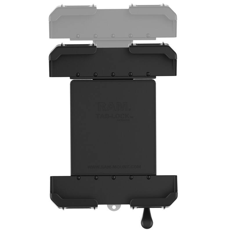 RAM-HOL-TABL33U RAM® Tab-Lock™ Holder for 10.1" - 10.5" Tablets with or without Case showing expansion