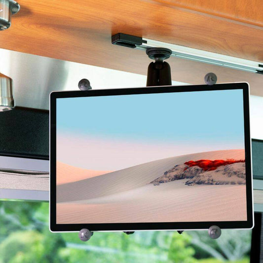 RAM-B-103-C-EXA-UN11U RAM® X-Grip® for 12" Tablets with Long arm and 9" Tough-Track Base