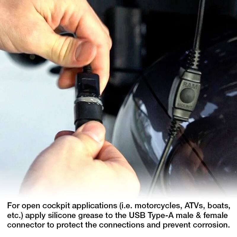 RAM-HOL-UN12WB-V7M RAM® Tough-Charge™ - tips and instructions