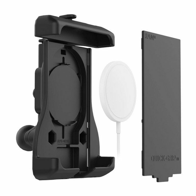 RAM-HOL-UN15WBU RAM® Quick-Grip™ Holder for Apple MagSafe Compatible Phones - fitting the magsafe