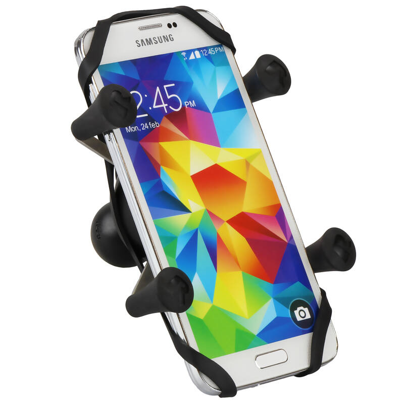 ram-hol-un7BU X-Grip with tether and samsung phone