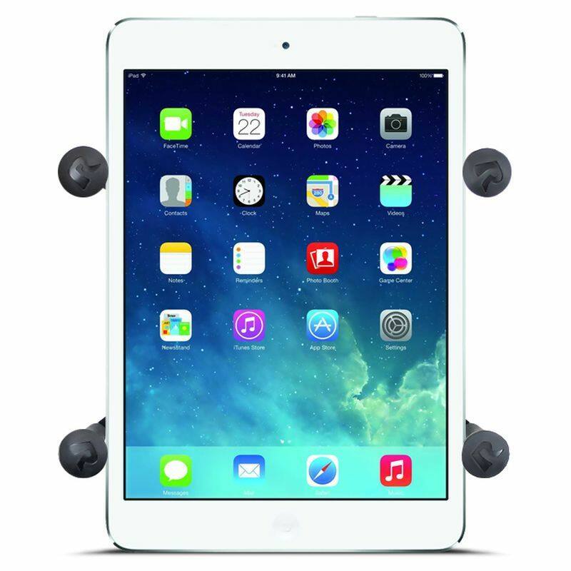 RAM X-Grip Universal Cradle for 7"-8" Tablets with Tough-Claw Chair / Bed base