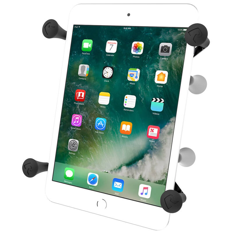 RAM X-Grip Universal Cradle for 7"- 8" Tablets w/ Double Suction Cup / Retention
