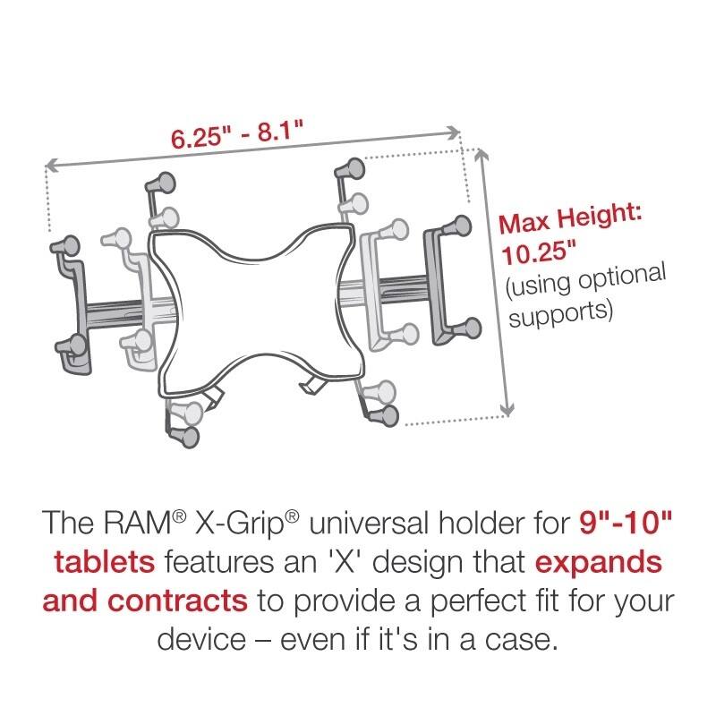 RAM-HOL-UN9U dimensions and features