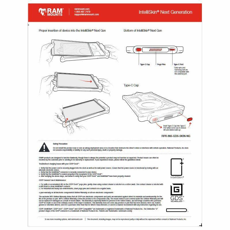 RAM IntelliSkin® Next Gen instructions