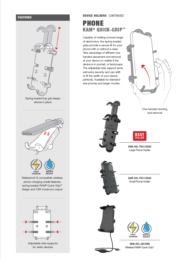 ram quick-grip range guide