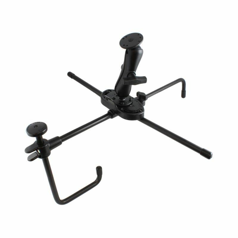 RAM-SM1-101 RAM® Seat-Mate™ with Double Ball Mount and Round Plate