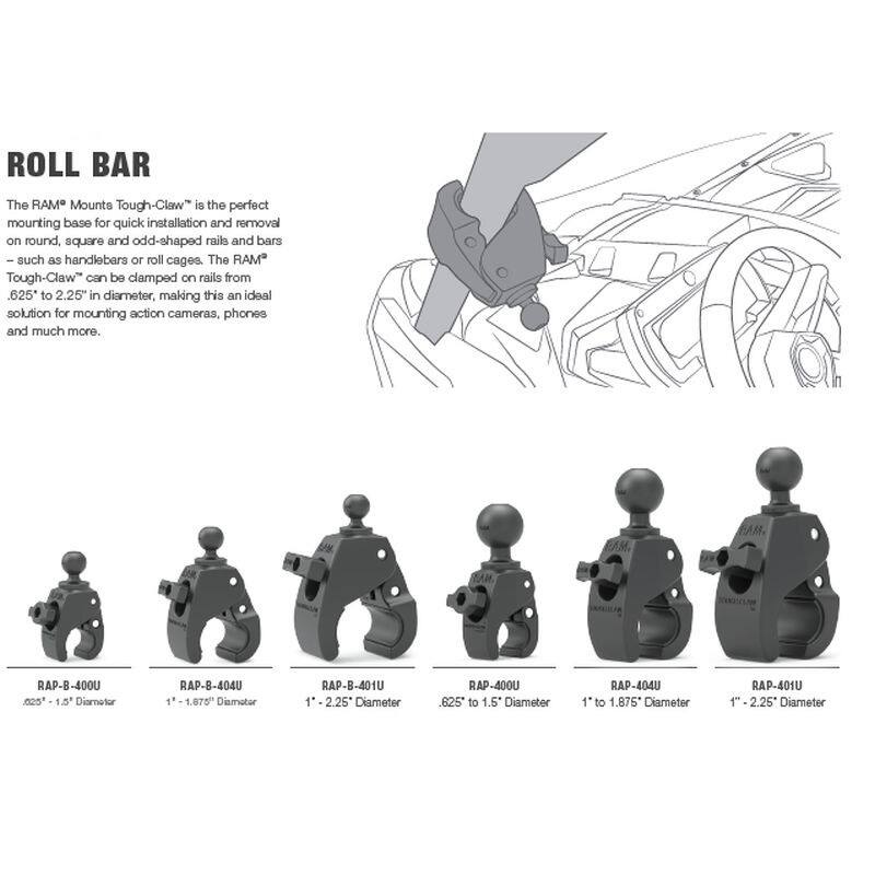 RAM tough-claw range