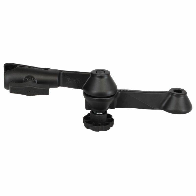 RAM-VB-109-4U RAM® 305mm / 12" Double Swing Arm with Socket