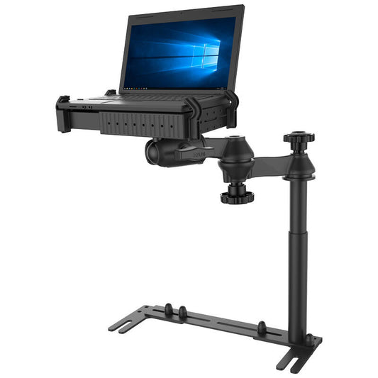 RAM-VB-196-1-SW1 RAM® No-Drill™ Universal Laptop Mount with Reverse Configuration