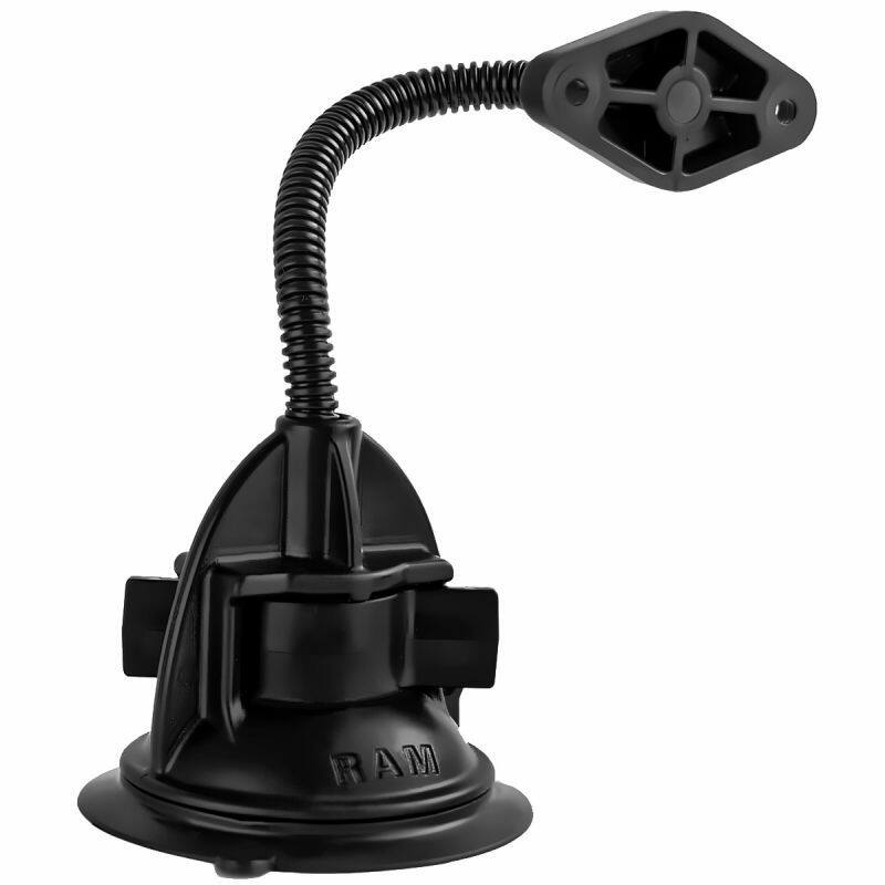 RAP-105-6D224U RAM® Twist-Lock™ Suction Cup Mount with 6" RAM® Flex-Arm