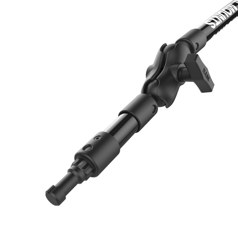RAP-114-PSP-4-12-A RAM® Tough-Pole™ 27" Camera Mount with Spline Post