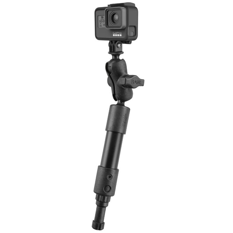 RAP-114-PSP-4-A-GOP1 RAM® Tough-Pole™ 9" Camera Mount with Spline Post
