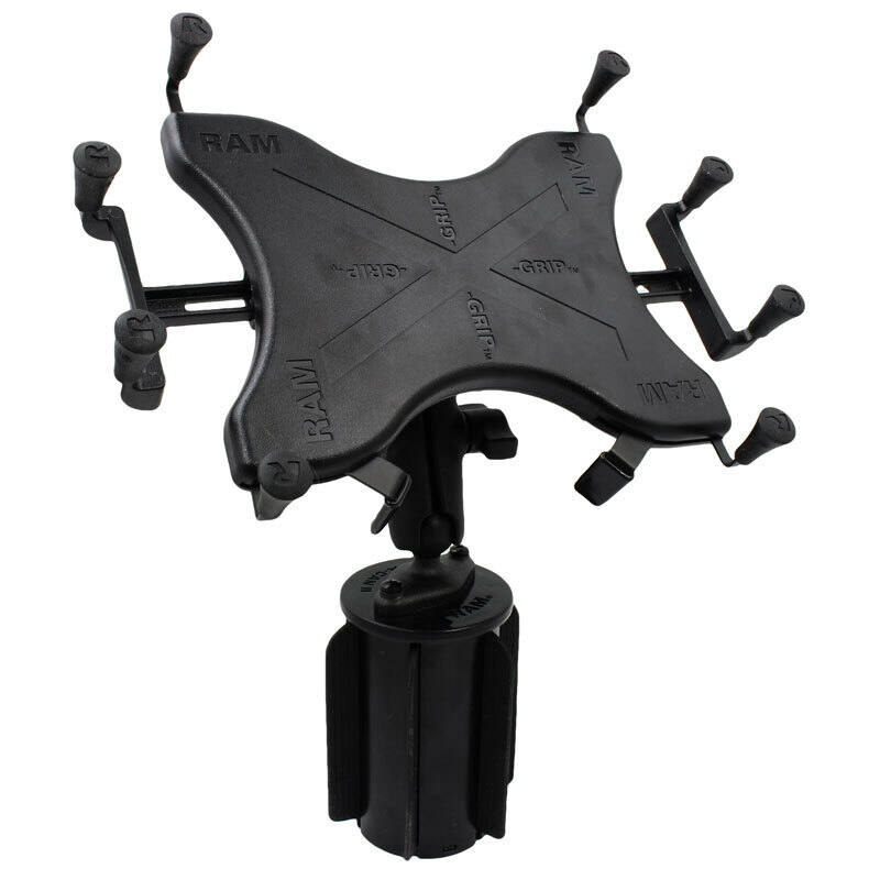 RAP-299-3-UN11U RAM® X-Grip® with RAM-A-CAN™ II Cup Holder Mount for 12" Tablets no tablet