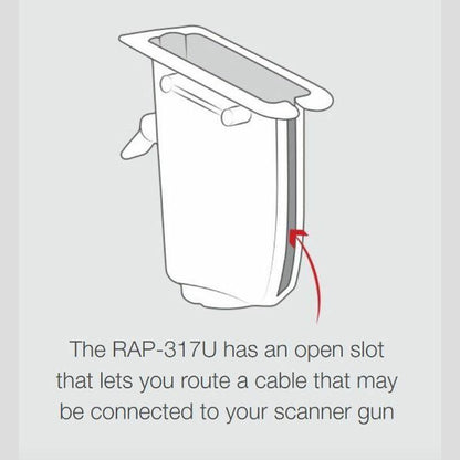 RAM Scanner Gun Holder - Drop-N-Lock - Small