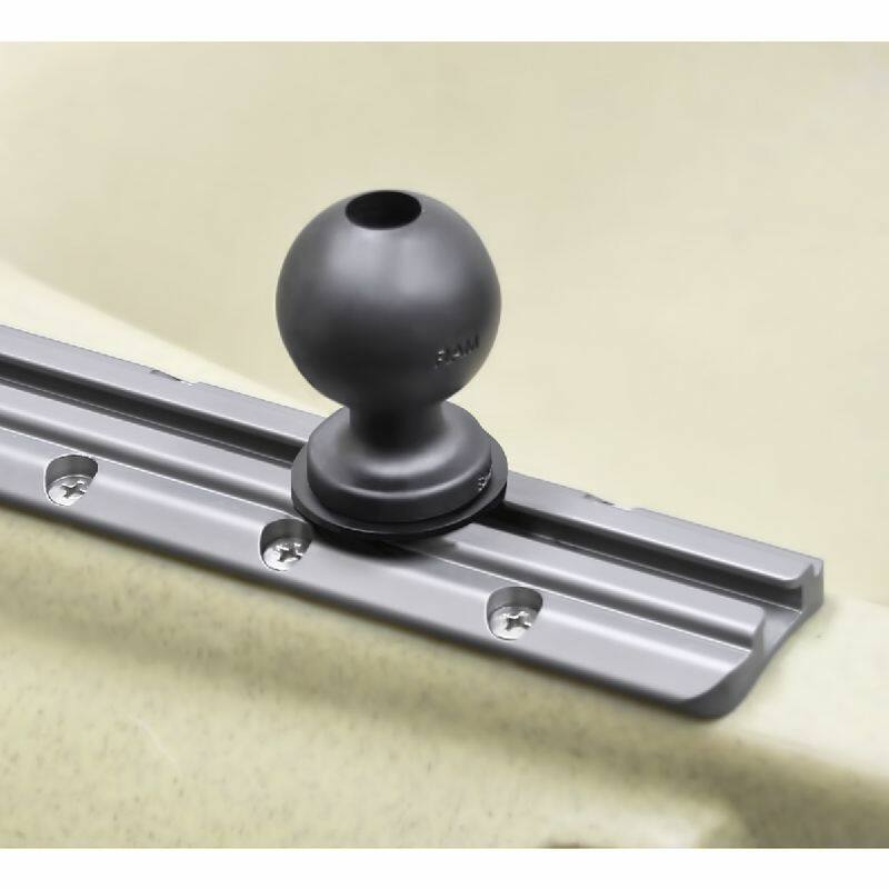 RAP-354U-TRA1 RAM® Track Ball™ with T-Bolt Attachment - C Size on track
