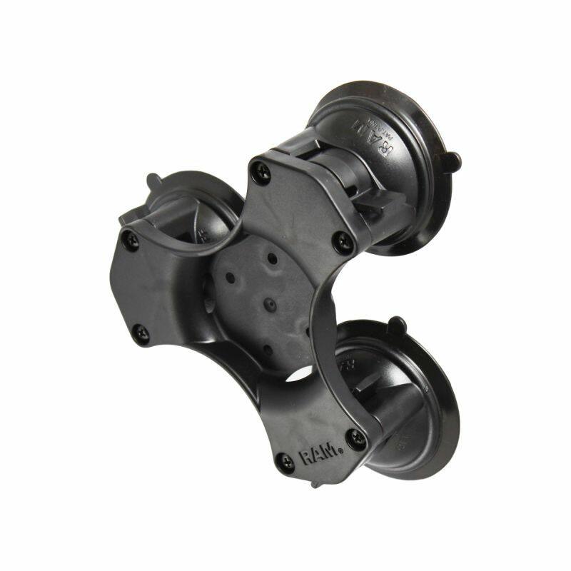 RAP-365-224-1BU RAM® Twist-Lock™ Triple Suction Cup Base