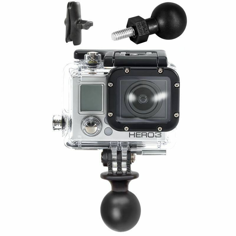 RAP-B-379-M616-201U-GOP1 RAM® Action Camera mount with Tough-Ball™ Base to suit RED Paddleboards (2020 onwards)