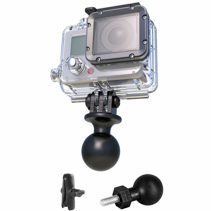 RAM Action Camera / GoPro Mount with SUP / Paddle-board base (RED 2020+)