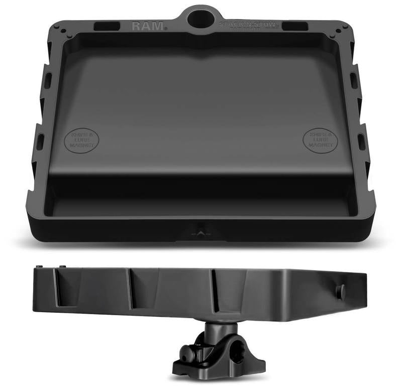RAP-395BMPU RAM® Stack-N-Stow™ Bait Board with Bulkhead/Flat Surface Base