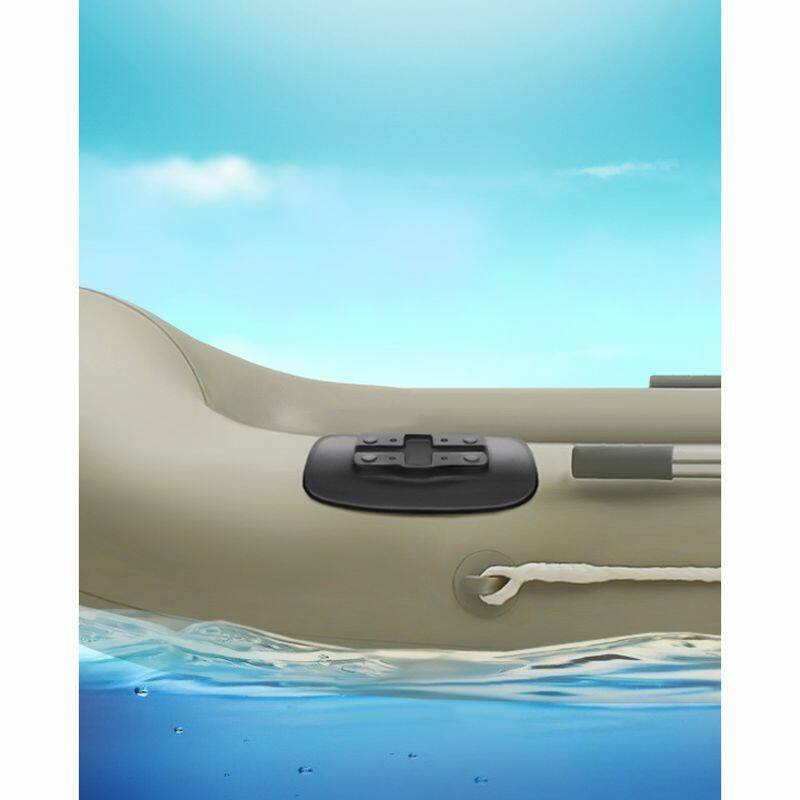 RAP-398-BLKU RAM® Bond-A-Base™ Black Adhesive Base on inflatable