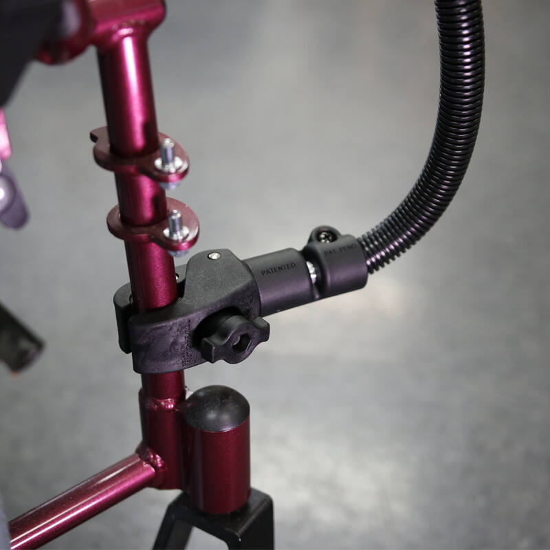 RAP-400-18-B-201 RAM® Tough-Claw® with RAM® Flex-Rod™ 18" Extension Arm for Wheelchair