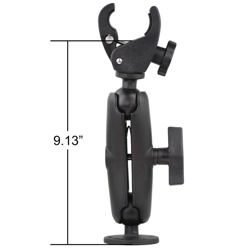 RAP-400-202U RAM Tough-Claw™ Trolling Motor Stabilizer - dimensions