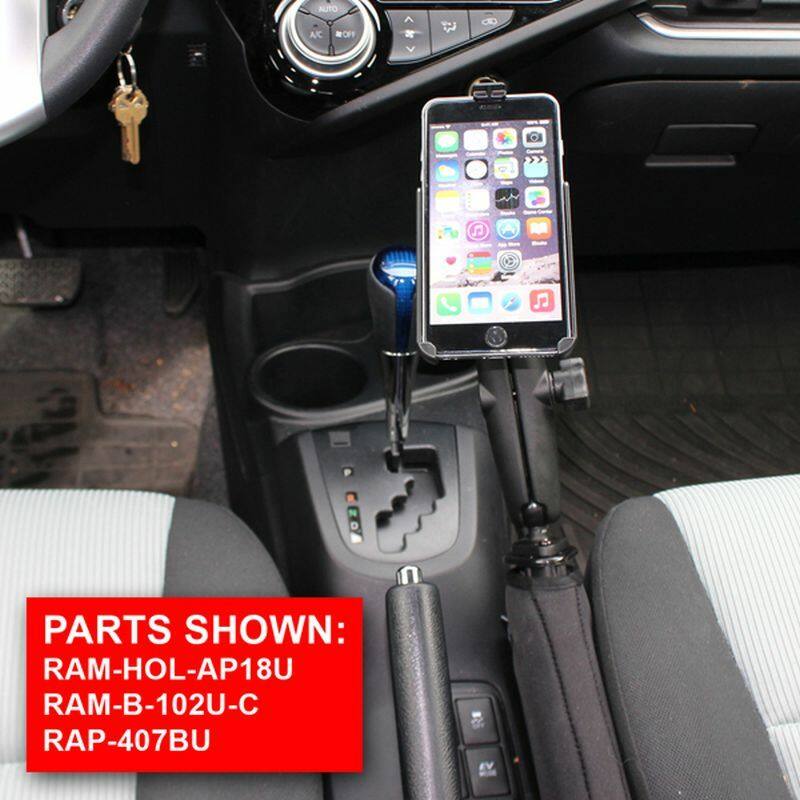RAP-407BU RAM® Tough-Wedge™ Base with X-Grip phablet holder