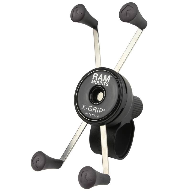 RAP-460-UN10U RAM® X-Grip® Large Phone Mount with RAM® Tough-Strap™ Handlebar Base
