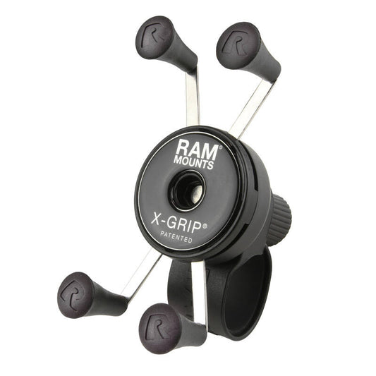 RAP-460-UN7U RAM® X-Grip® Phone Mount with RAM® Tough-Strap™ Handlebar Base