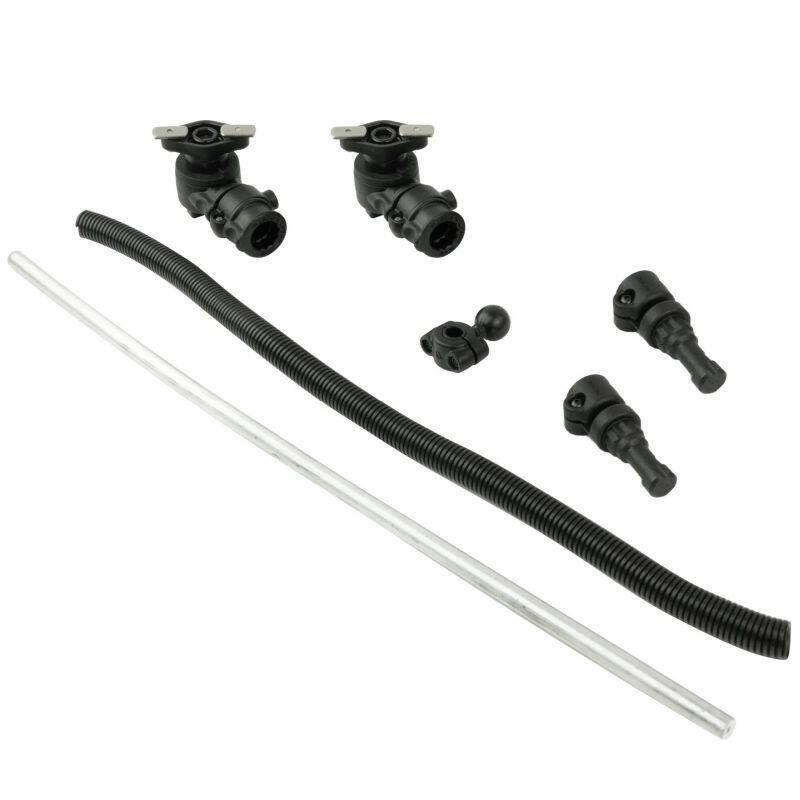 RAP-AAPR-WCT-2-30BU RAM® Rugged Quick Release Wheelchair 2-Point Base with Ball - components